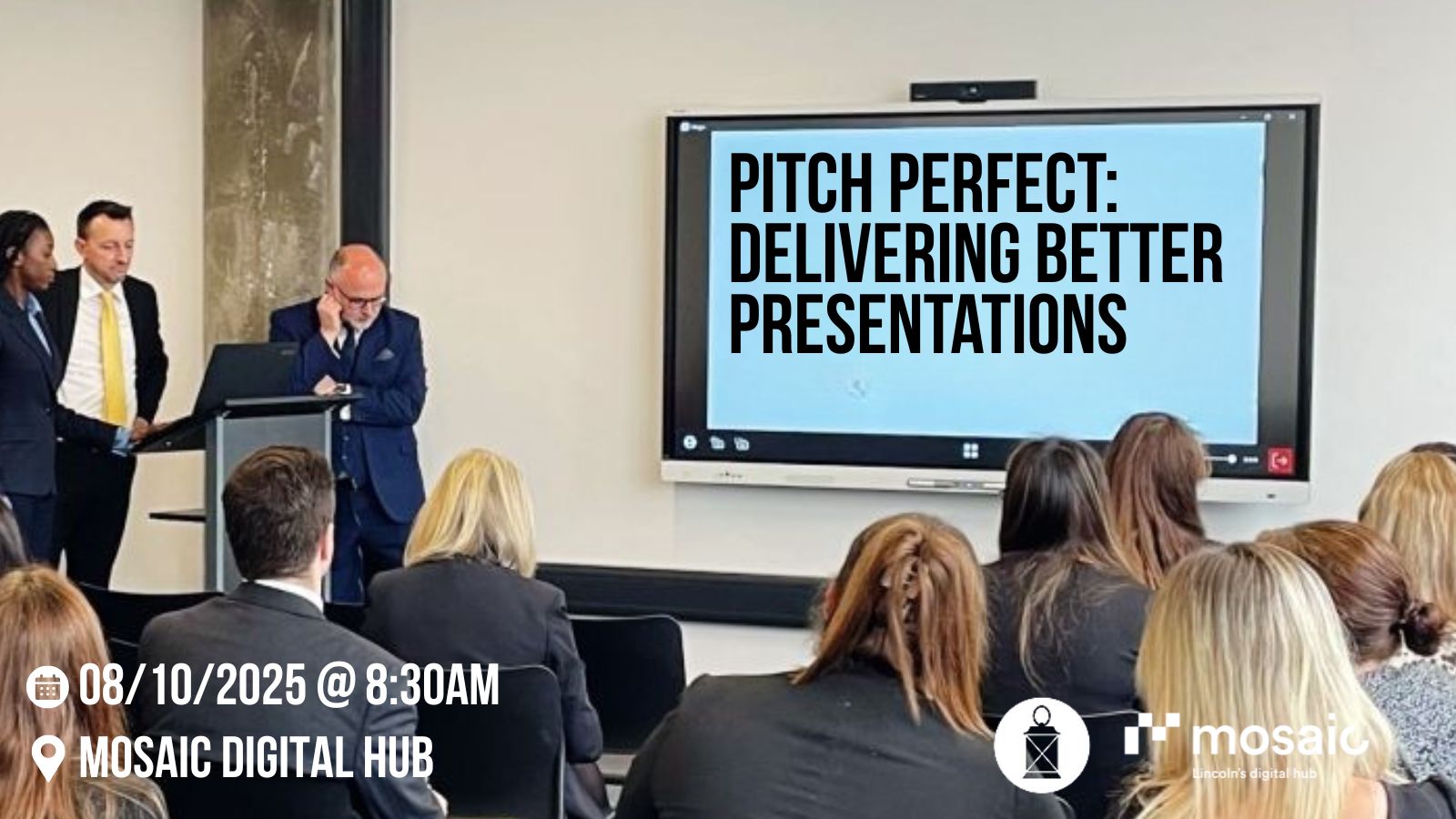 Nervous about public speaking? Join Phil Hutchinson for a fun, practical workshop to boost your confidence and presentation skills!