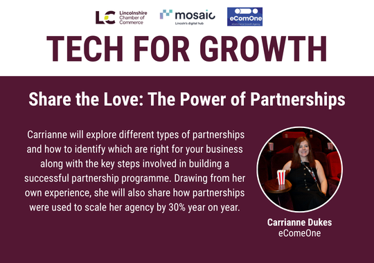Mosaic latest news and events - Share the Love: The Power of Partnerships | Tech for Growth