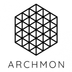 archmon logo - hexagan
