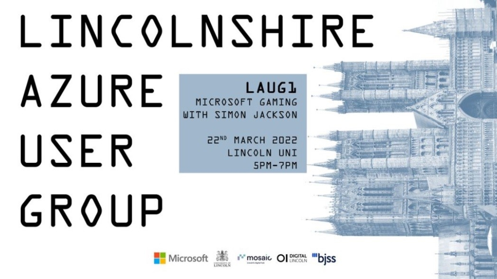 lincolnshire azure user group event promotional copy