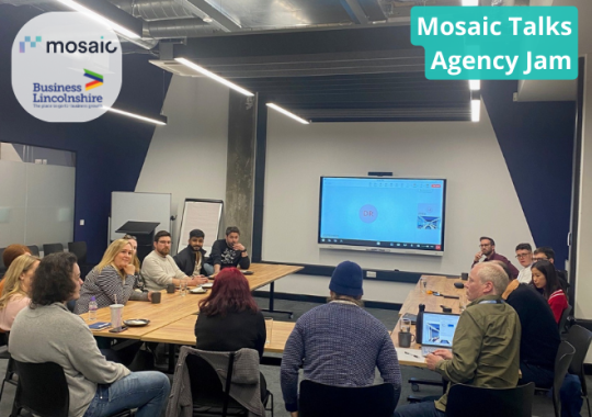 Mosaic latest news and events - Mosaic Talks Hosts Debut Agency Jam: A Collaborative Success