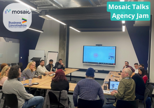 Mosaic Talks Hosts Debut Agency Jam: A Collaborative Success