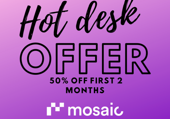 Hot desk offer!