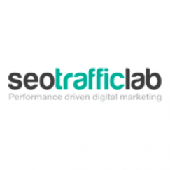 Seo traffic lab logo top digital marketing agency