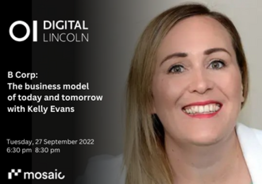 Digital Lincoln - B Corp: The business model of today and tomorrow